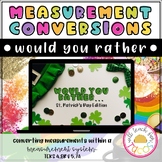 Measurement Conversions Would You Rather