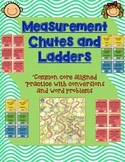 Measurement Conversions and Word Problems Chutes and Ladders Game