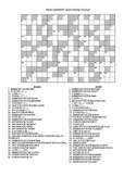 Measurement Crossword Puzzle