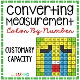 Measurement - Customary Capacity Color By Number Mystery P