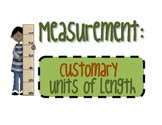 Measurement: Customary Units of Length Worksheets Pack