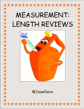 Preview of Measurement: Customary and Metric Length Reviews