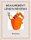 Measurement: Customary and Metric Length Reviews