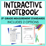 5th Grade Math Interactive Notebook: Measurement, Line Plo