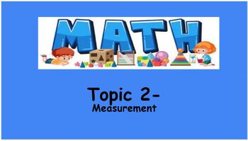 Preview of Measurement- Digital Learning
