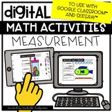 Measurement Distance Learning Digital Math for Google Clas