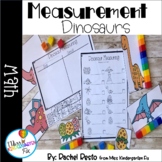 Measurement Dinosaur Math Center | Pre-k and Kindergarten