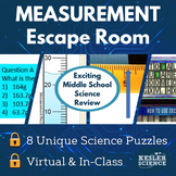 Measurement Escape Room - Middle School Science