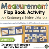 Measurement Flap Book and Interactive Notebook Activity