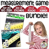 Measurement Game BUNDLE ~Add Inches Up to a Foot & Yard~
