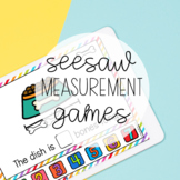 Measurement Games for Seesaw (Distance Learning)