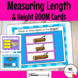 Measuring Height and Length Boom Cards Distance Learning
