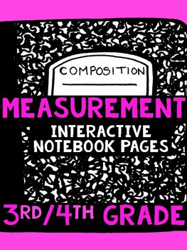 Preview of Measurement Interactive Notebook
