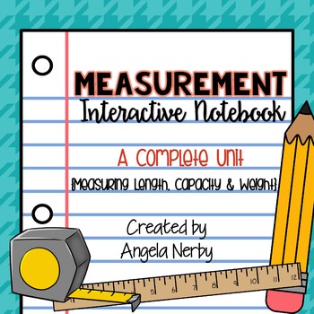 Preview of Measurement Interactive Notebook: A Complete Unit