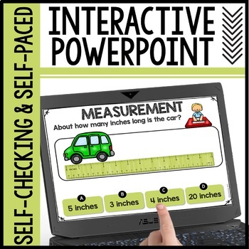 Preview of Interactive Math Games Measurement Powerpoint