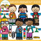 Math School Kids Measurement Clip Art