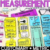 Measurement Lapbook Interactive Kit: Customary & Metric | 