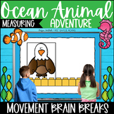 Measurement Length Math Ocean Adventure Movement Break 