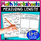 Measurement Length Worksheets - Nonstandard units - 1st Gr