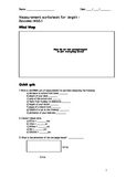 Measurement (Length) worksheet - Stage 3 (Grades 5-6)