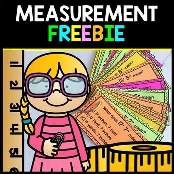 Preview of Measurement - Life Skills - FREEBIE - Special Education - Math - Task Cards