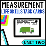 Measurement - Life Skills - Special Education Math - Task 