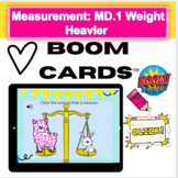 Measurement:MD.1 Weight- Heavier