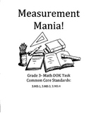Measurement Mania- DIFFERENTIATED GRADE 3