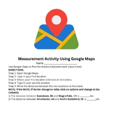 Measurement Mapping Activity Using Google Maps Canadian Me
