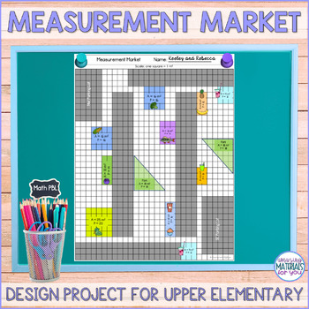 Preview of Measurement Market Project Customary and Metric PBL