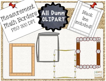 Measurement Math Borders by Dancing into First | TpT