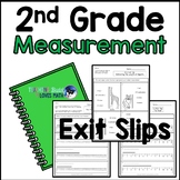 Measurement Math Exit Slips 2nd Grade