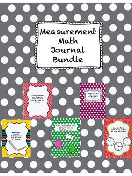 Preview of Measurement Math Journal BUNDLE