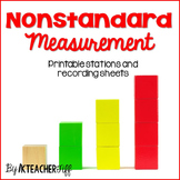 Measurement Math Stations for Kindergarten