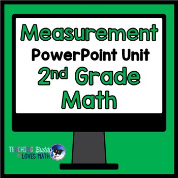 Preview of Measurement Math Unit 2nd Grade Distance Learning