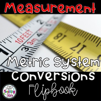 Preview of Measurement Metric Conversion Flip Book