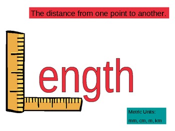 Preview of Measurement-- Mini Science Posters-- Vocabulary