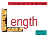 Measurement-- Mini Science Posters-- Vocabulary
