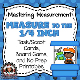 Measurement - Nearest 1/4 Inch Game and Printables
