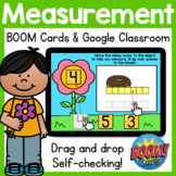 Measurement Non-Standard BOOM Cards & Google Classroom Dis