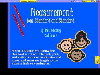 Preview of Measurement Non-Standard and Standard