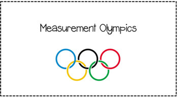 Preview of Measurement Olympics