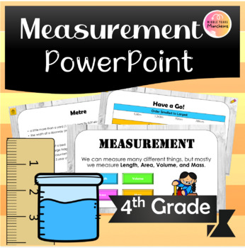 Preview of 4th Grade Measurement PowerPoint