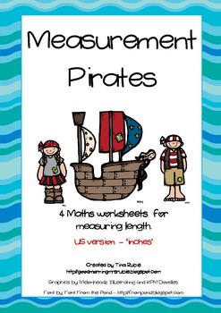 Preview of Measurement Pirates - US Version (inches).