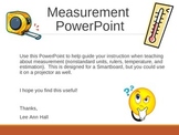 Measurement PowerPoint - 2nd Grade