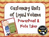 Measurement PowerPoint & Note Taker for Customary Units of