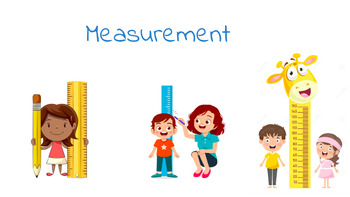 Preview of Measurement Pre K-3: Capacity, Mass, Length, Width, Area, Perimeter Unit