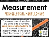 Measurement - Printable Math Manipulatives