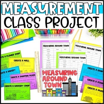 Preview of Measurement Project | Measurement Activities - Build a Town