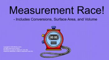 Preview of Measurement Race